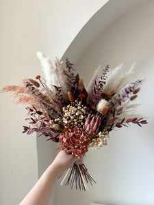 Bridal bouquet - Hermosa |Wedding bouquet | Boho wedding | Dried flower bouquet｜Rustic｜Decor｜Dried Flowers｜Vintage｜Nature Inspired｜Handmade｜