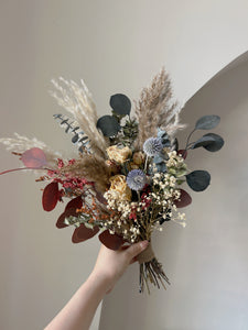 Bridal bouquet - Quicksand | Wedding bouquet | Boho | Dried flower bouquet| Fall wedding｜Dried Flowers｜Vintage｜Nature Inspired｜Handmade